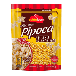 Milho de Pipoca CALDO BOM Super Premium 500g