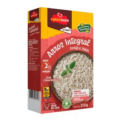 Arroz CALDO BOM Integral Cozido a Vapor 250g