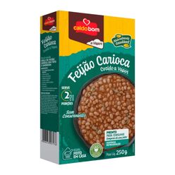 Feijão CALDO BOM Carioca Cozido a Vapor 250g