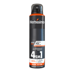 Desodorante HERBÍSSIMO Dark Silver 4em1 150ml