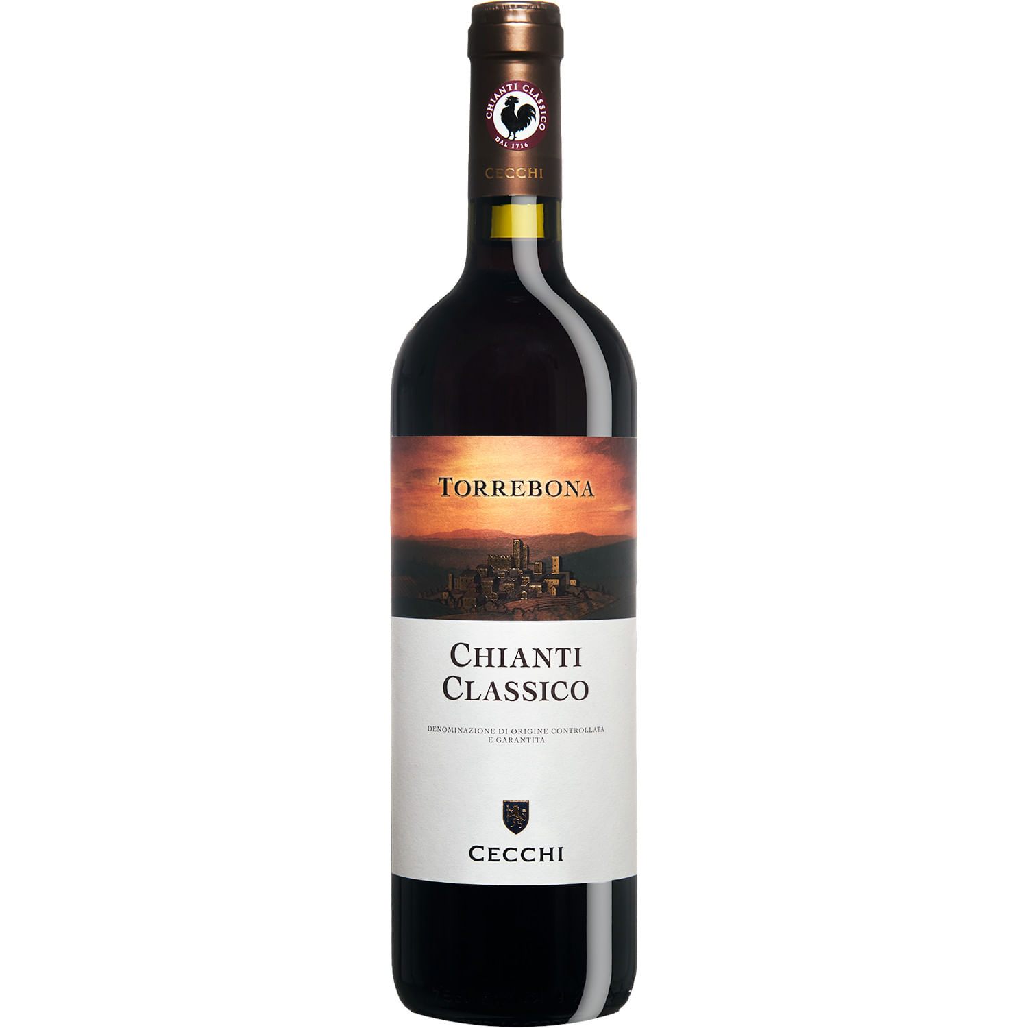 Vinho Italiano CECCHI Torrebona Chianti Clássico DOCG Garrafa 750ml