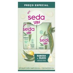 Kit SEDA Babosa + Óleos Shampoo 300ml + Condicionador 190ml