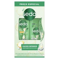 Kit SEDA Cachos Definidos Shampoo 300ml + Condicionador 190ml