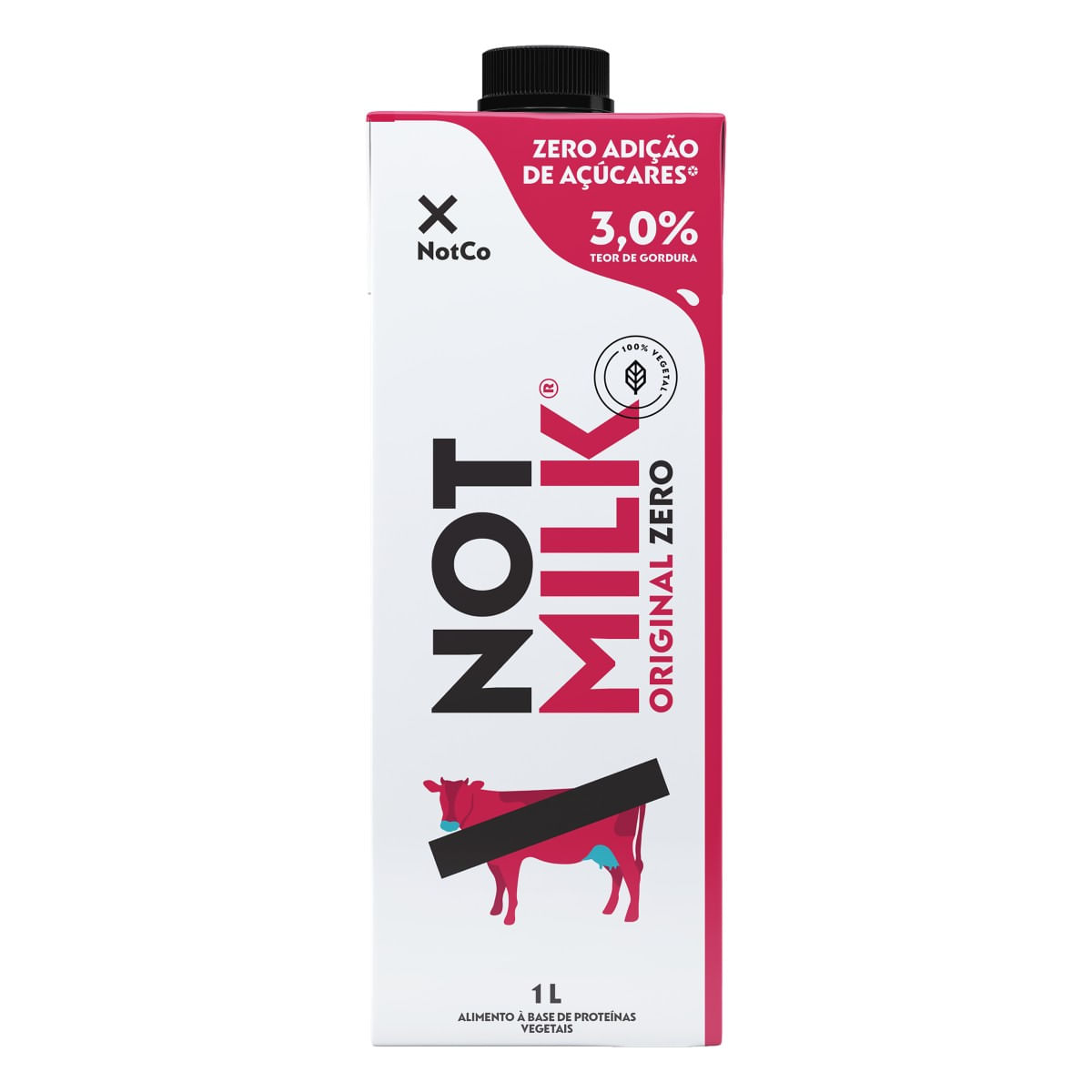 NOT MILK Original Zero Adição de Açúcares 1L