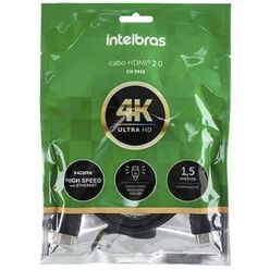 Cabo HDMI INTELBRAS 2.0 4K 1.5m