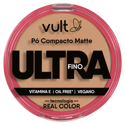 Pó Compacto VULT Ultra Fino Matte 9g