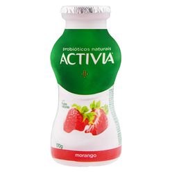 Leite Fermentado Danone Activia Morango 170g