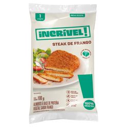 Steak Frango INCRÍVEL! 100% Vegetal 60g