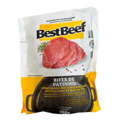 Patinho Bovino BEST BEEF Bifes Congelado 500g