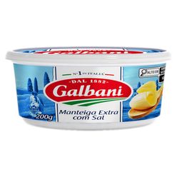 Manteiga GALBANI Extra sem Sal 200g