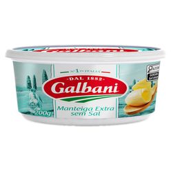 Manteiga GALBANI Extra com Sal 200g