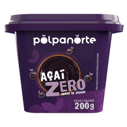 Sorbet POUPANORTE Açai Zero Adição de Açucar pt 200g