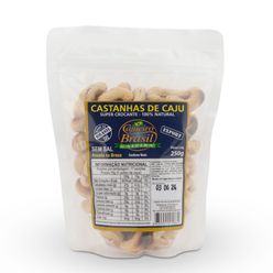 Castanhas de Caju CAJUEIRO BRASIL Caipira Sem Sal 250g