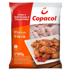 Coxa e Sobrecoxa de Frango COPACOL à Passarinho 800g