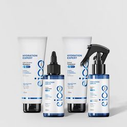 Kit EICO Hydration System Shampoo + Thermo + Selant + Protetor 100ml cada