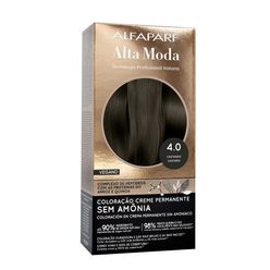 Coloração ALFAPARF Alta Moda Castanho 4.0 Sem Amônia