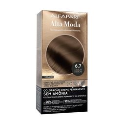 Coloração ALFAPARF Alta Moda Sem Amônia Chocolate 6.7