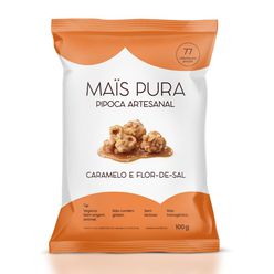 Pipoca MAIS PURA Caramelo & Flor-de-Sal sem Glúten e sem Lactose 100g