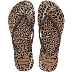 Sandália HAVAIANAS Animal 37/38 Gold