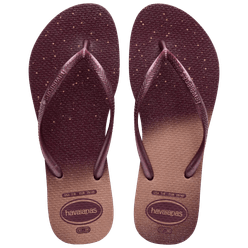 Sandália HAVAIANAS Slim Gloss 35/36 Roxa