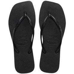 Sandália HAVAIANAS Slim Square 39/40 Preta