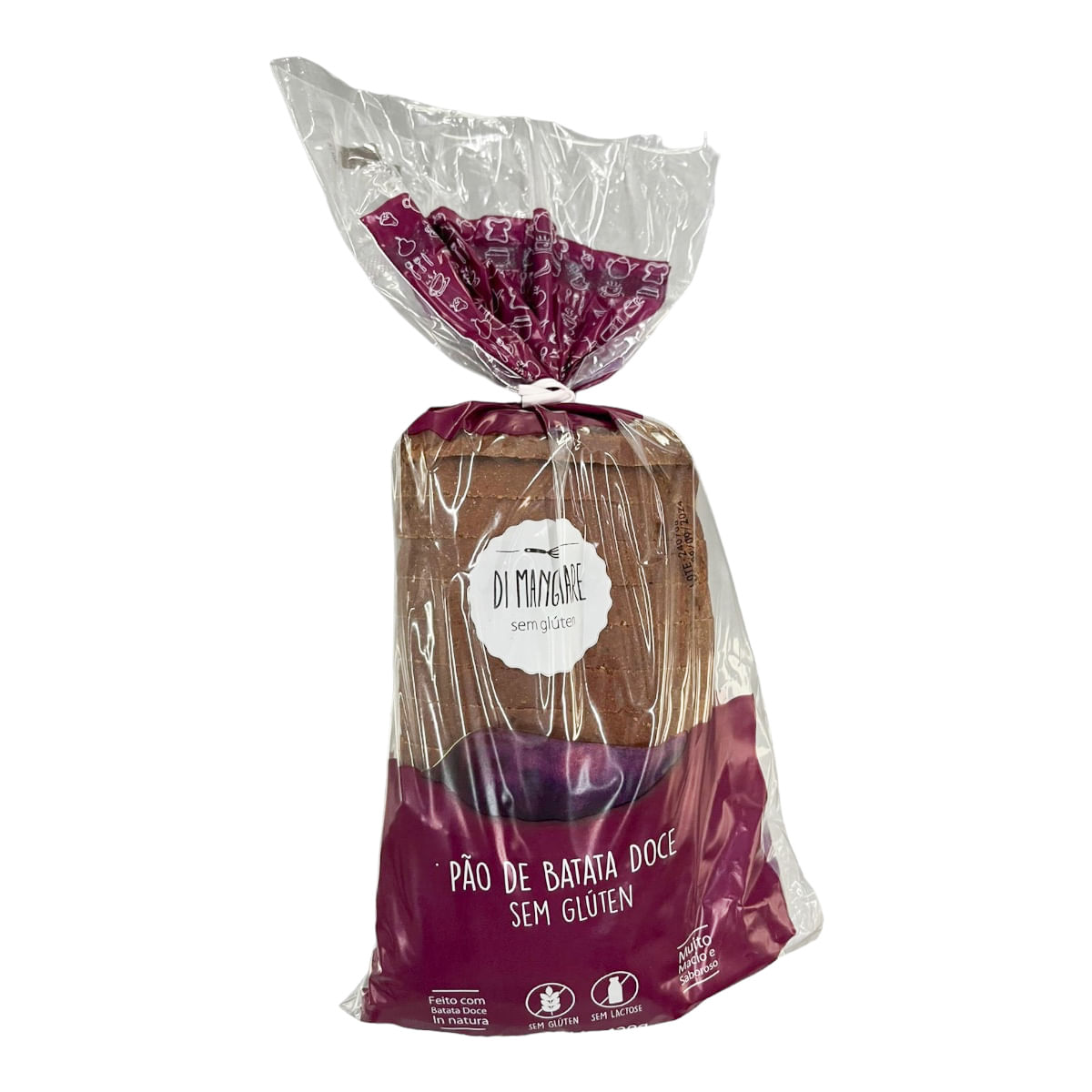 Pão DI MANGIARE Batata Doce Sem Glúten e sem Lactose 420g