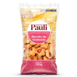 Biscoito PAULI Goiabada 250g