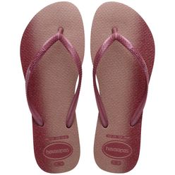 Sandália Feminina HAVAIANAS Slim Gloss 37/38 Rosa