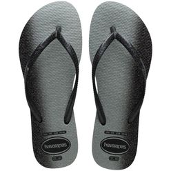 Sandália Feminina HAVAIANAS Slim Gloss 35/36 Preto