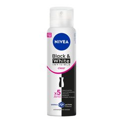 NIVEA Desodorante Aerossol Black & White INVISIBLE Clear 150ml