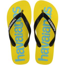 Sandália HAVAIANAS Logomania 37/38 Branco e Preto