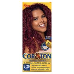 Coloração COR&TON Marsala Açaí 8.26