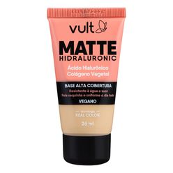 Base Liquida VULT Matte Hidraluronic V220 26ml