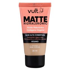 Base Liquida VULT Matte Hidraluronic V250 26ml