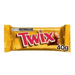 Chocolate TWIX Biscoito e Caramelo 40g