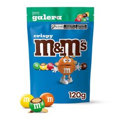 Confeito M&MS Crispy Chocolate ao Leite 120g