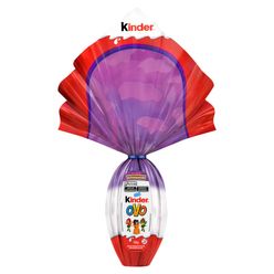 Ovo de Páscoa ao Leite Mundo das Fadas KINDER 150g Vem com Surpresa