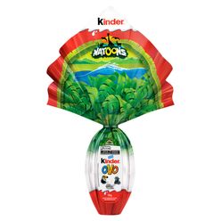 Ovo de Páscoa ao Leite Natoons KINDER  150g Vem com Surpresa