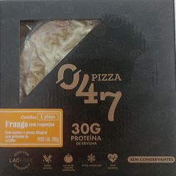 Pizza 047 Frango com Requeijão Integral 30g Proteína de Ervilha Sem Lactose 200g