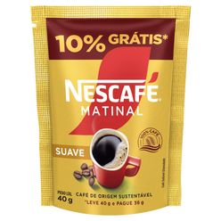 Café NESCAFÉ Matinal Suave Leve 40g Pague 36g