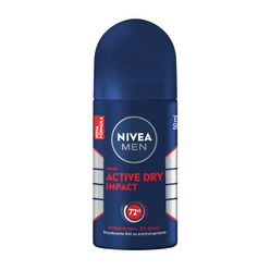 NIVEA MEN Desodorante Antitranspirante Roll-on Active Dry Impact 50ml