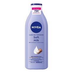 Loção Hidratante NIVEA Soft Milk Seca 400ml