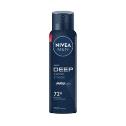 NIVEA MEN Desodorante Antitranspirante Aerossol Deep Original 150ml