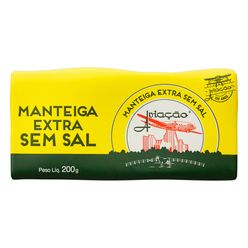 Manteiga AVIAÇÃO Extra sem Sal Tablete 200g