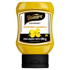 Mostarda BONARE Gourmet Amarela 190g