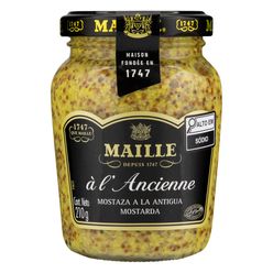 Mostarda Francesa MAILLE com Grãos 210g
