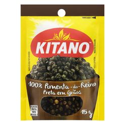 KITANO preta em grão pacote 15g