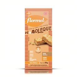 Doce FLORMEL Zero Pé de Moleque sem Glúten com 3 Unidades Caixa 60g