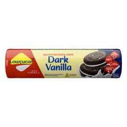 Biscoito LOWÇUCAR Vanilla Dark Zero Açúcar 120g