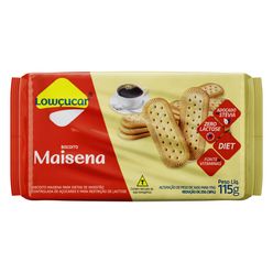 Biscoito LOWÇUCAR Maisena sem Lactose 115g